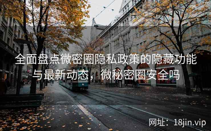 全面盘点微密圈隐私政策的隐藏功能与最新动态，微秘密圈安全吗