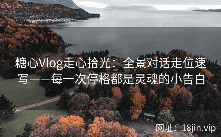 糖心Vlog走心拾光：全景对话走位速写——每一次停格都是灵魂的小告白  第2张