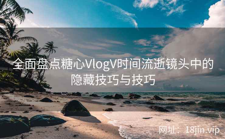 全面盘点糖心VlogV时间流逝镜头中的隐藏技巧与技巧  第2张